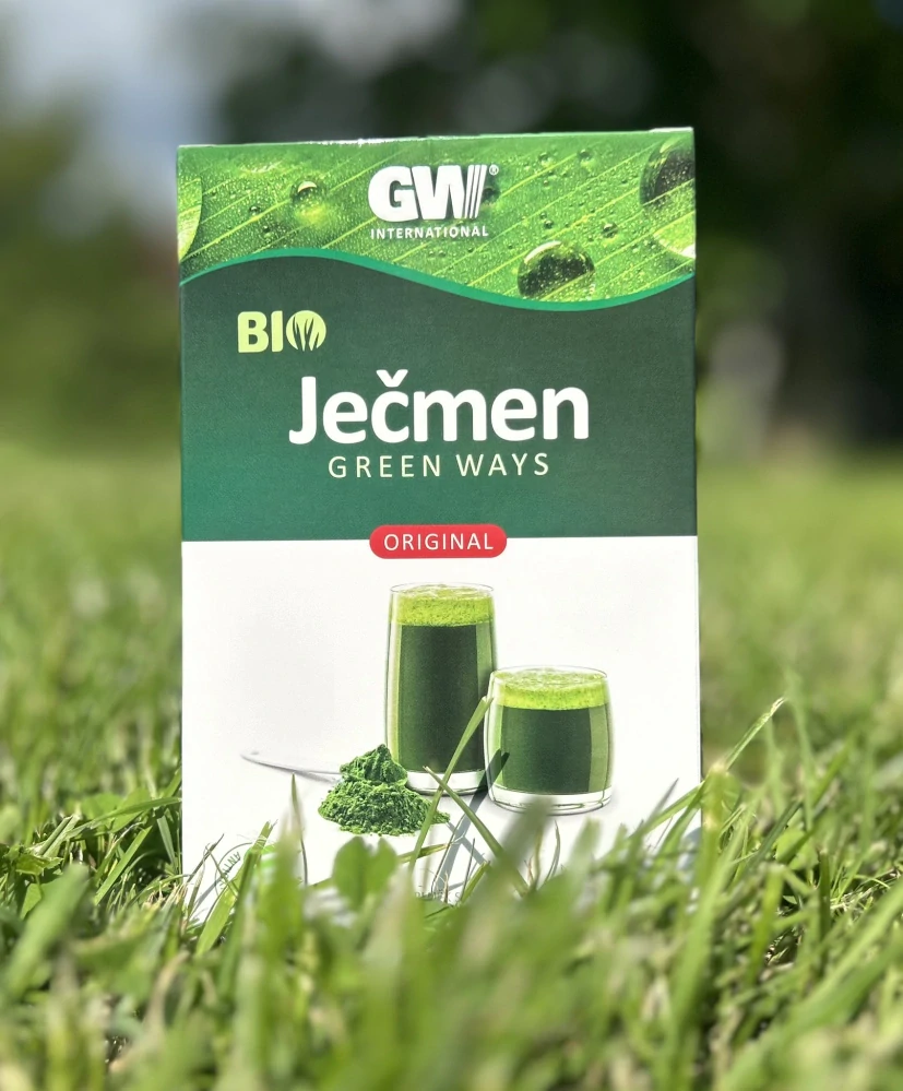 Zelený ječmen 3+1 zdarma, cena za kus 900 Kč - Green Ways