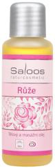 Masážní olej Saloos - Růže 125 ml